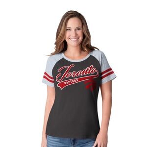 NWT Toronto Raptors G-III Women's Double Play T-Shirt